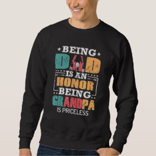 Sudadera Los Hombres Que Son Papá Es Un Honor Que Ser Abuel