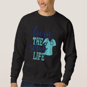 Sudadera Los Hombres Que Viven En La Enfermera De La Vida D