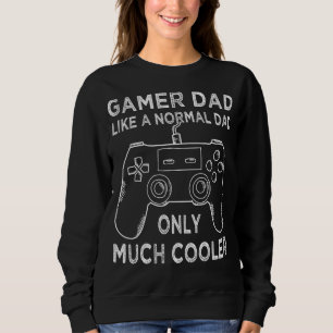 Sudadera Los Hombres Retro Estilo Gamer Papá Como Un Jugado