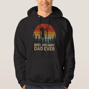 Sudadera Los hombres retro vintage mejor padre de tiro con 