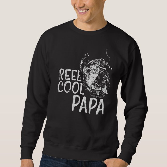 Sudadera Los hombres roman a Guay papá pescando el día del  (Anverso)