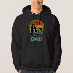Sudadera Los hombres roman Guay papá pescando peces del día