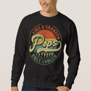 Sudadera Los Hombres Se Parecen A Un Abuelo Sólo Retro De V