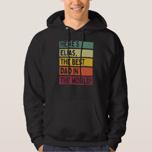 Sudadera Los hombres son Elias el mejor padre del mundo