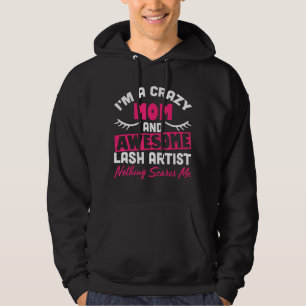 Sudadera Los Hombres Soy Una Mamá Loca Y Un Artista De Basu