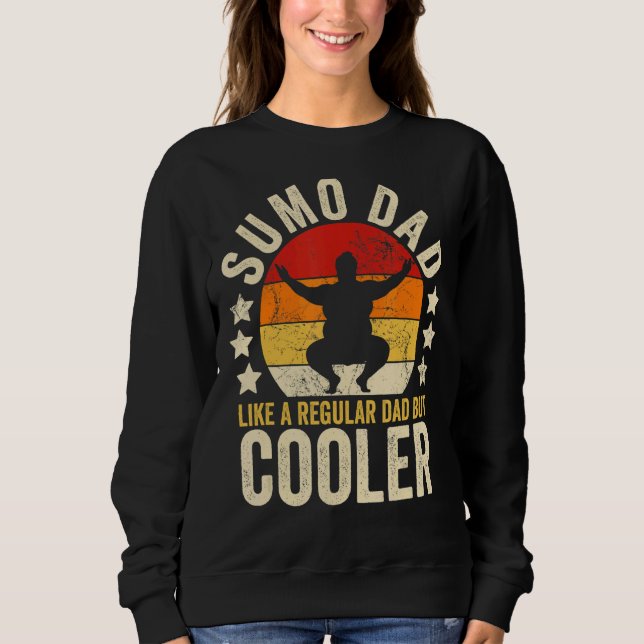 Sudadera Los Hombres Suman A Papá Como Un Padre Regular Per (Anverso)
