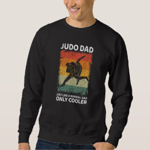 Sudadera Los Hombres Vintage A Judo Dad Como A Un Papá Norm