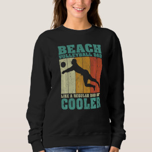 Sudadera Los Hombres Vintage Beach Volleyball Dad Like A Re