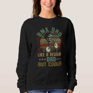 Sudadera Los Hombres Vintage Bmx Papá Como Un Padre Regular