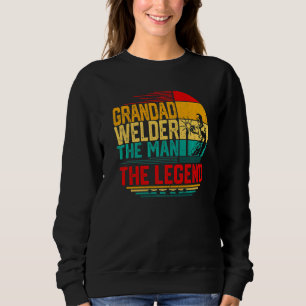 Sudadera Los Hombres Vintage El Hombre De La Leyenda De La