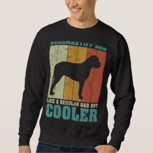Sudadera Los Hombres Vintage Retro Bullmastiff Papá Como Un
