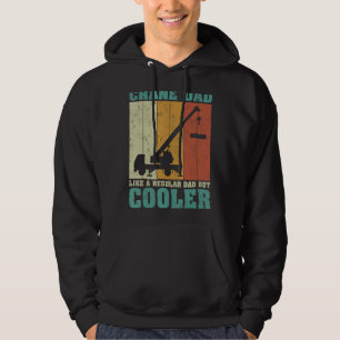 Sudadera Los Hombres Vintage Retro Crane Dad Como A Un Padr