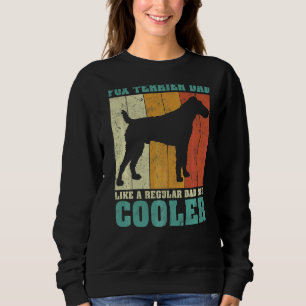 Sudadera Los Hombres Vintage Retro Fox Terrier Dad Como Un