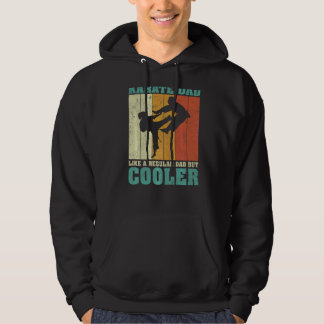 Sudadera Los Hombres Vintage Retro Karate Papá Como Un Padr