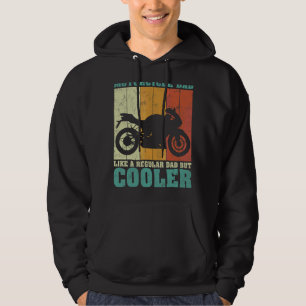 Sudadera Los Hombres Vintage Retro Motocicleta Papá Como Un