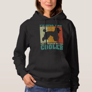 Sudadera Los Hombres Vintage Retro Poodle A Papá Como Un Pa