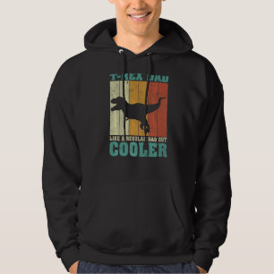 Sudadera Los Hombres Vintage Retro Rex Papá Como Un Padre R