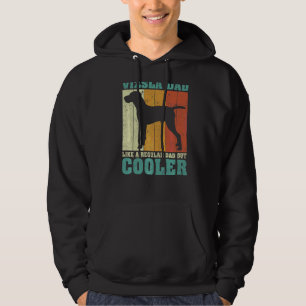 Sudadera Los Hombres Vintage Retro Vizsla Papá Como Un Padr