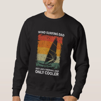 Sudadera Los Hombres Vintage Windsurf A Papá Solo Como Un P