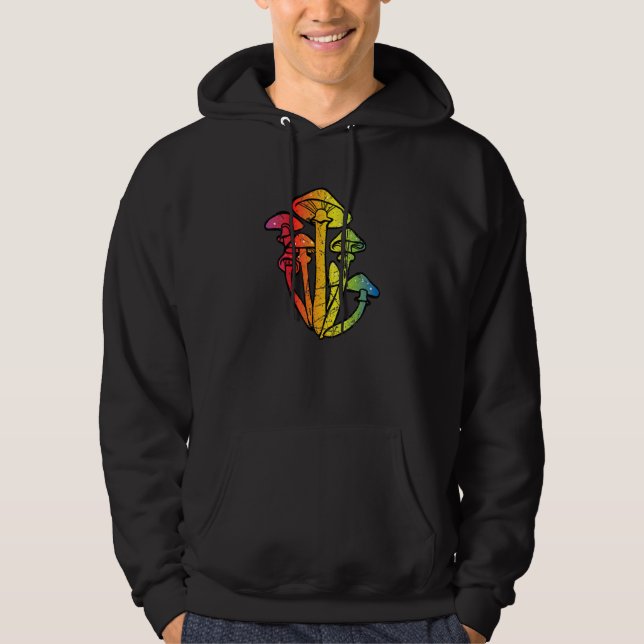 Sudadera Los hongos arcoiris (Anverso)
