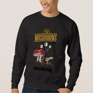 Sudadera Los hongos divertidos de las mujeres de los hongos