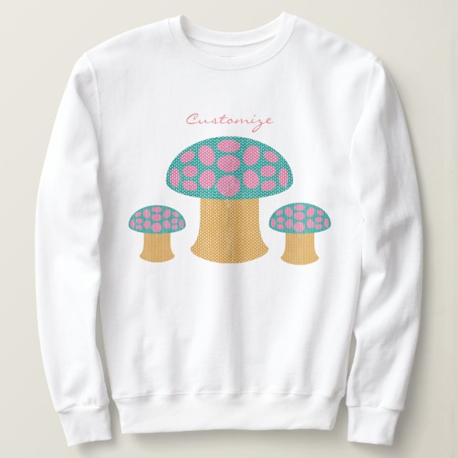 Sudadera Los hongos rojos de Amanita Thunder_Cove (Anverso del diseño)