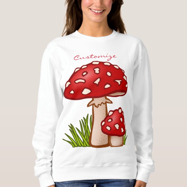 Sudadera Los hongos rojos de Amanita Thunder_Cove (Anverso)