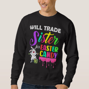 Sudadera Los Huevos De Chocolate De Bunny Comen A La Herman