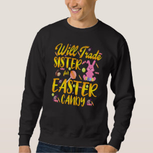 Sudadera Los Huevos De Chocolate De Bunny Comen A La Herman