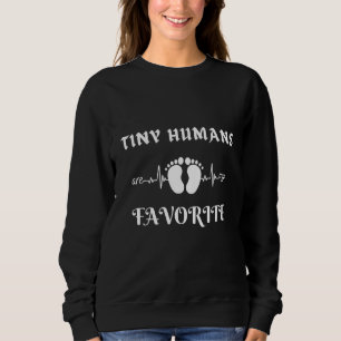 Sudadera Los humanos pequeños son mis seres humanos favorit
