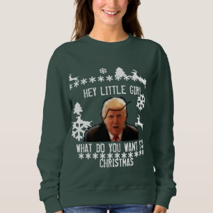 Sudadera Los increíblemente feos Navidades Donald Trump su