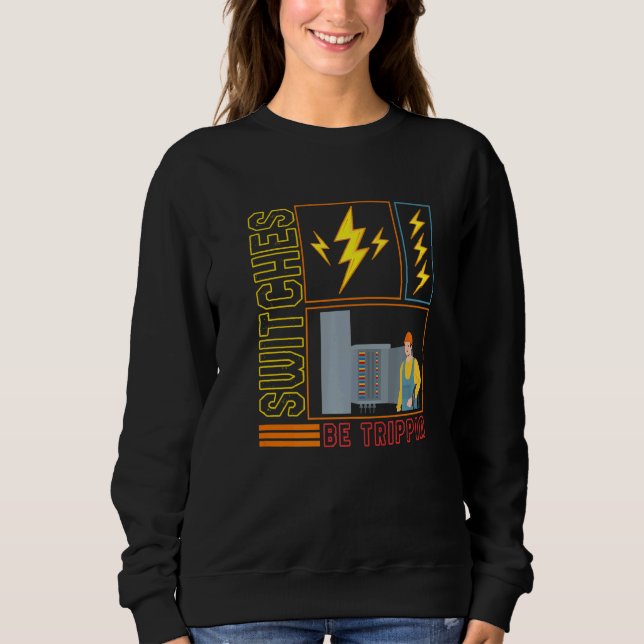 Sudadera Los interruptores deben estar triplicados' motor e (Anverso)