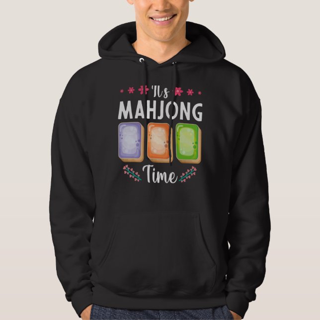 Sudadera Los jugadores de Mahjong Time Mahjong son buenos (Anverso)