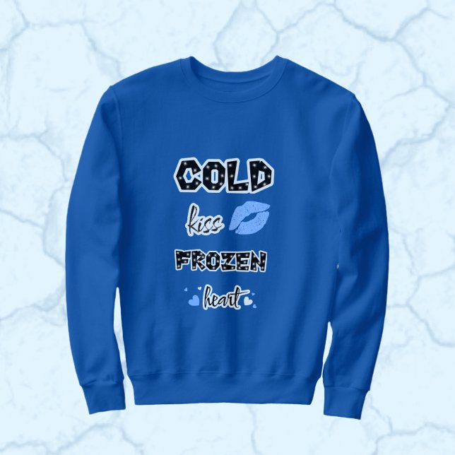 Sudadera Los labios azules y los corazones (Subido por el creador)