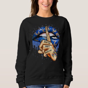 Sudadera Los Labios Calientes No Juzgan Lo Que No Entienden