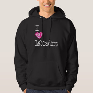 Sudadera Los Labradores Del Corazón Aman Las Razas De Perro