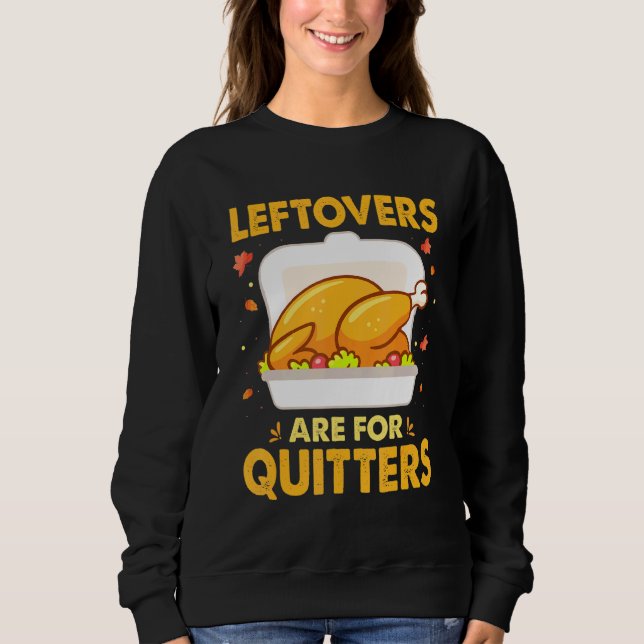Sudadera Los Leftovers son para el Día de Acción de Gracias (Anverso)