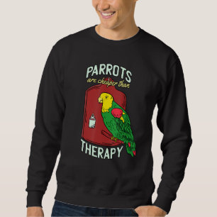Sudadera Los loros son más baratos que las terapias Loro pa