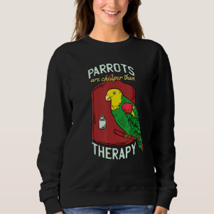 Sudadera Los loros son más baratos que las terapias Loro pa