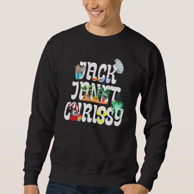 Sudadera Los mejores amigos como Jack Janet Chrissy, fanáti (Anverso)