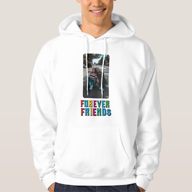 Sudadera Los mejores amigos para siempre de la amistad herm (Anverso)