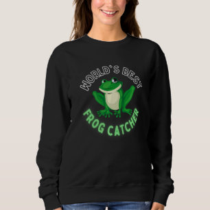 Sudadera Los mejores chicos chicas niños cazadores de ranas