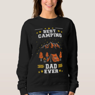 Sudadera Los mejores padres de campamento de mi padre que a