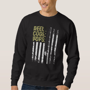 Sudadera Los Mejores Pescadores Reel Guay Pops Para Daddy F