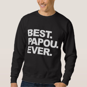 Sudadera Los mejores regalos del Día del Padre Papou para e