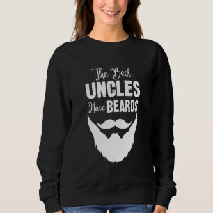 Sudadera Los mejores tíos tienen barbas