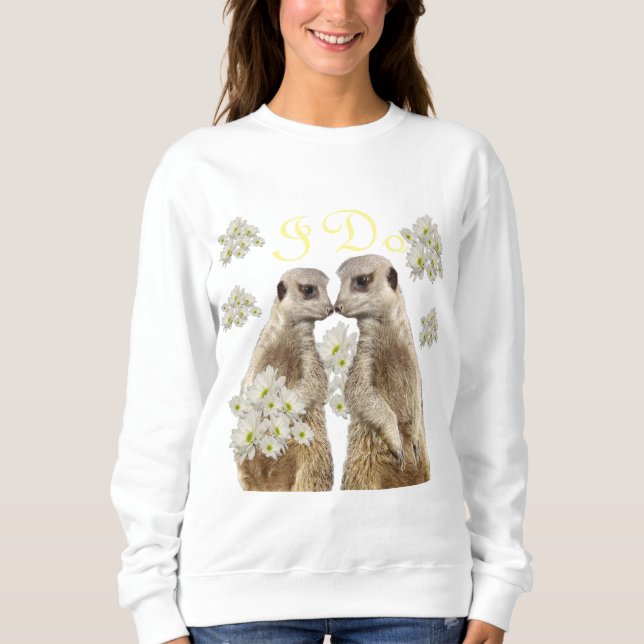 Sudadera Los Merkats Enamorados, (Anverso)