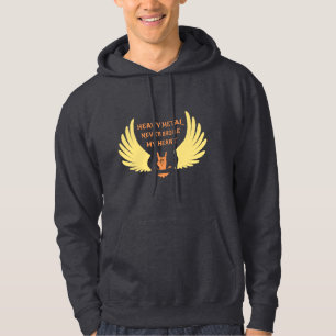 Sudadera Los Metalizado Pesados Nunca Me Rompieron El Coraz