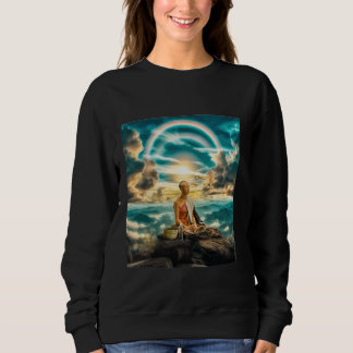 Sudadera Los monjes de Thich Minh Tue Buddha se mueven por