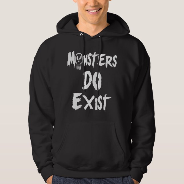 Sudadera Los monstruos existen (Anverso)